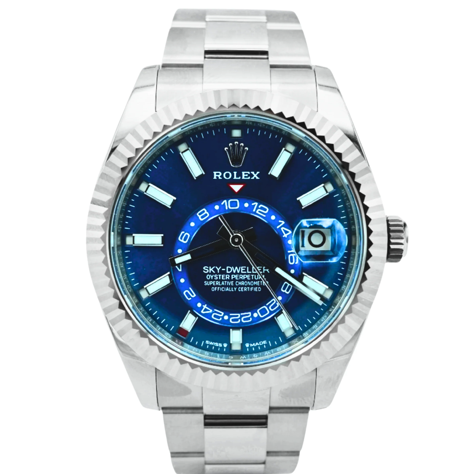 Rolex Sky-Dweller 42 mm / White Gold Blue Dial