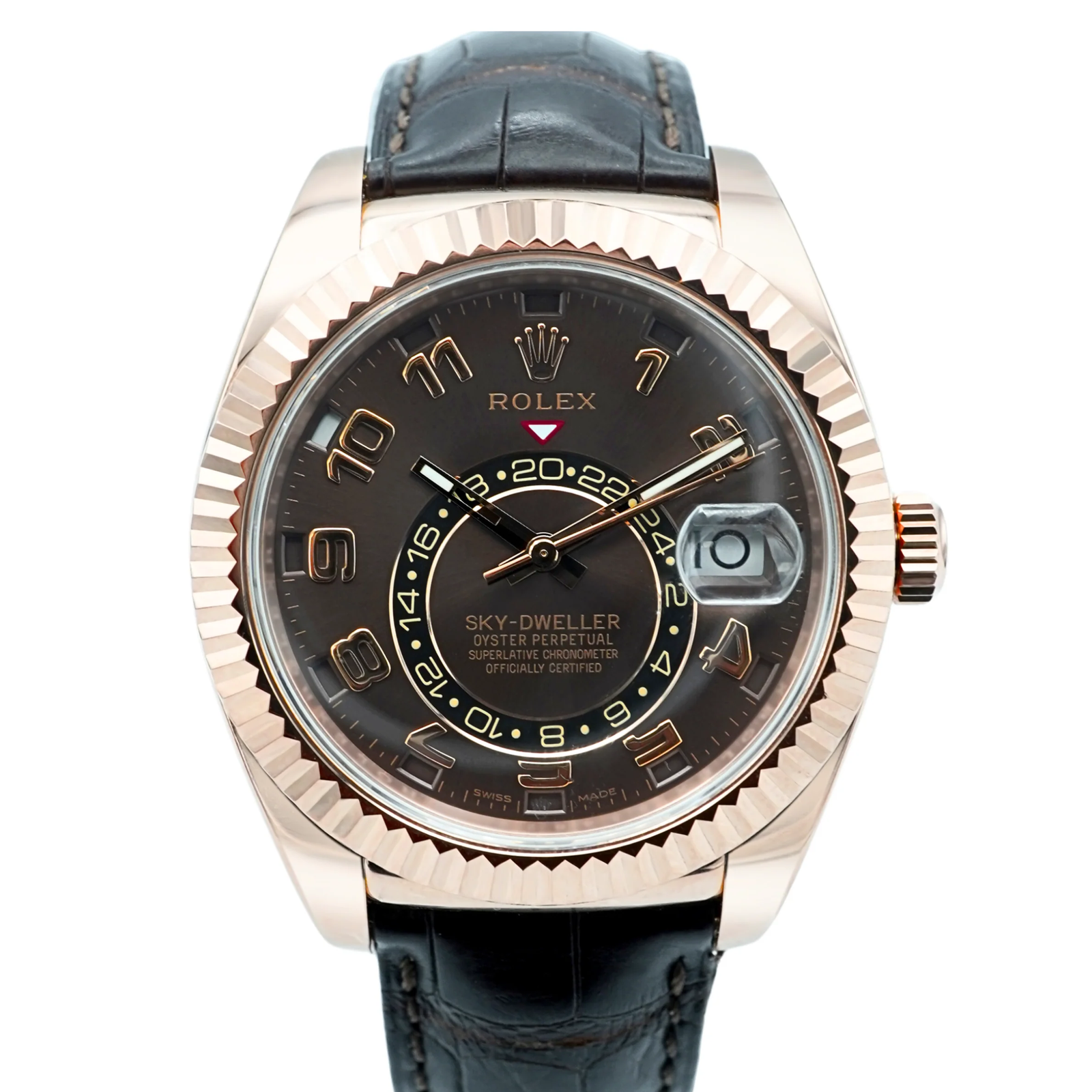 Rolex Sky-Dweller 42 mm / Rose Gold Brown Dial