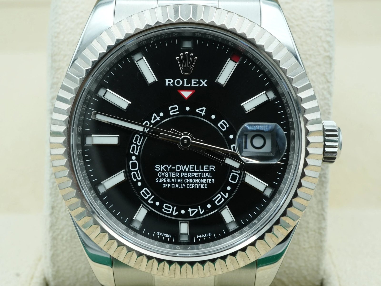 Rolex Sky-Dweller 42 mm / White Gold Black Dial – Bild 7