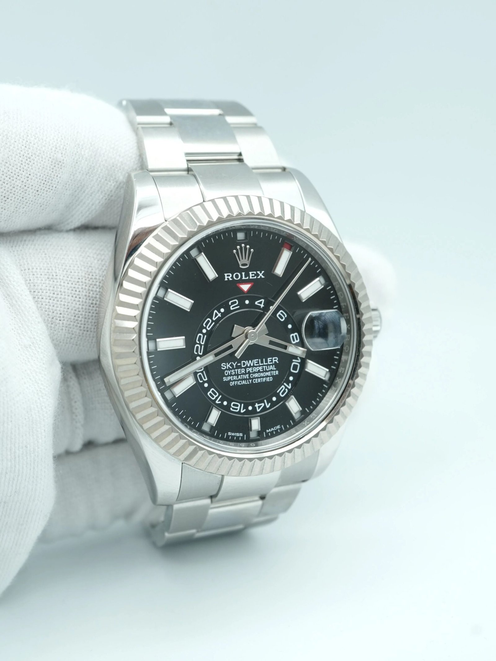 Rolex Sky-Dweller 42 mm / White Gold Black Dial – Bild 2