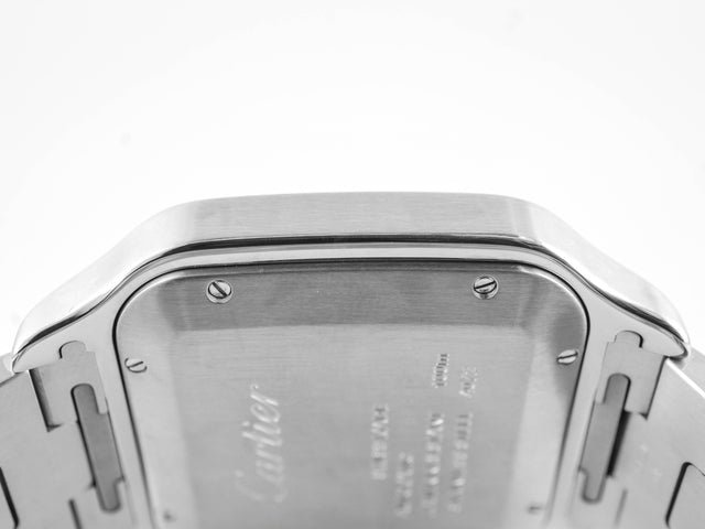 Cartier 39,8 mm Santos Silver Roman – Bild 5