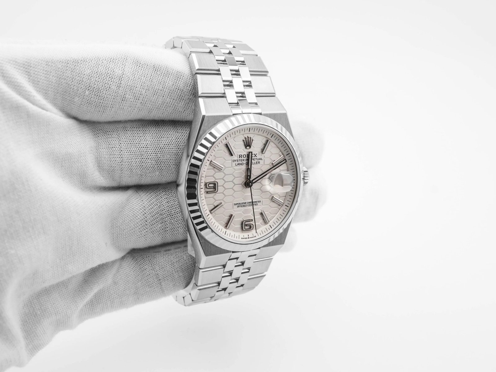 Rolex Land-Dweller 40 mm / Honeycomb – Oyster – Bild 6