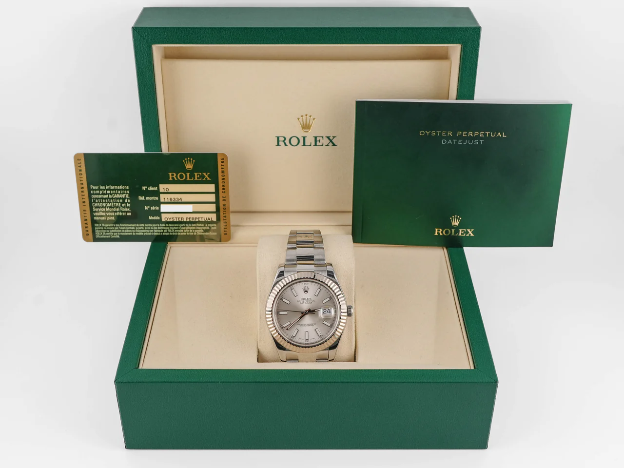 Rolex Datejust 41mm / Silver – Oyster – Bild 2