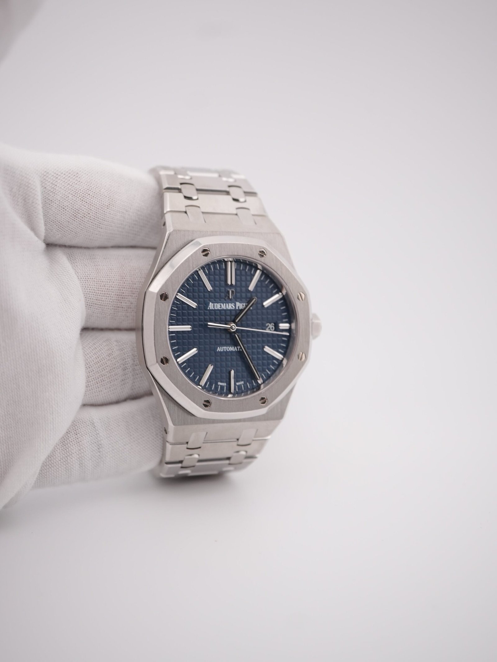 Audemars Piguet Royal Oak 41 mm / Grande Tapisserie – Bracelet Acier – Bild 4