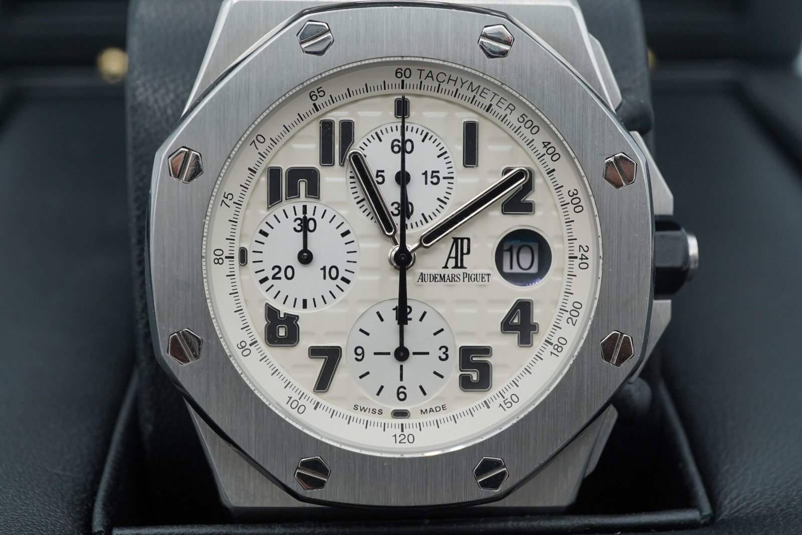 Audemars Piguet Royal Oak Offshore 42 mm / Safari White Dial – Bild 4