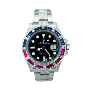 Rolex 40 mm GMT-Master II / Custom Diamond Set Black