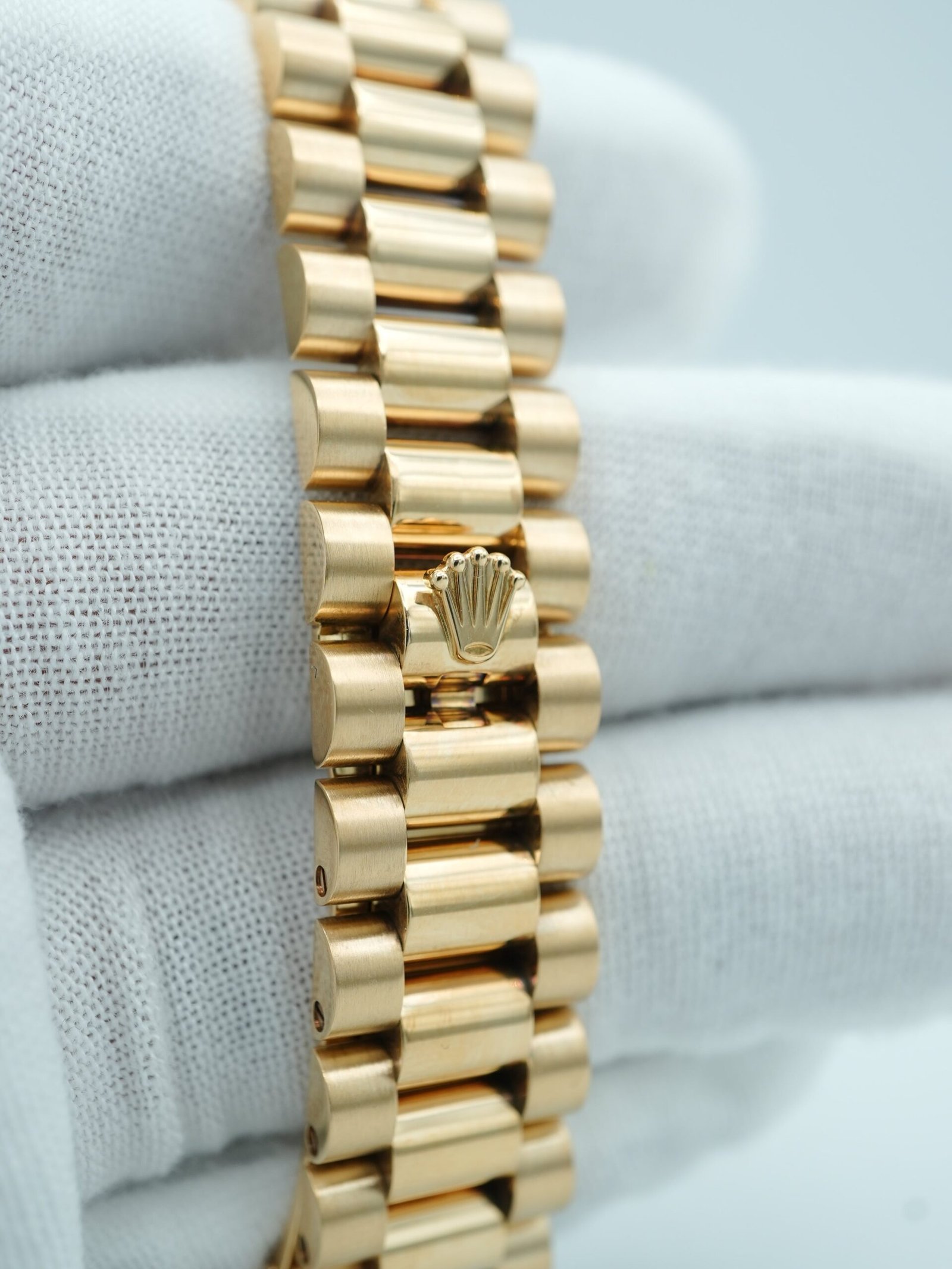 Rolex Datejust 31 mm / Champagne Diamond – President – Bild 5