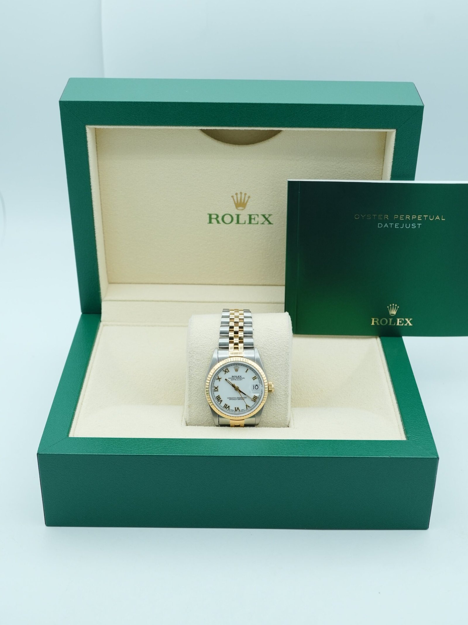 Rolex Datejust 31 mm / White Roman – Jubilee – Bild 2