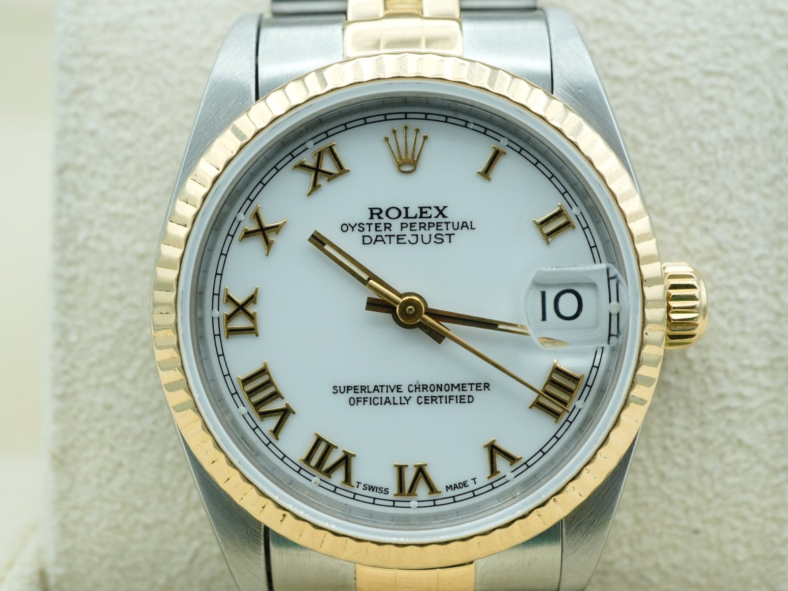 Rolex Datejust 31 mm / White Roman – Jubilee – Bild 3