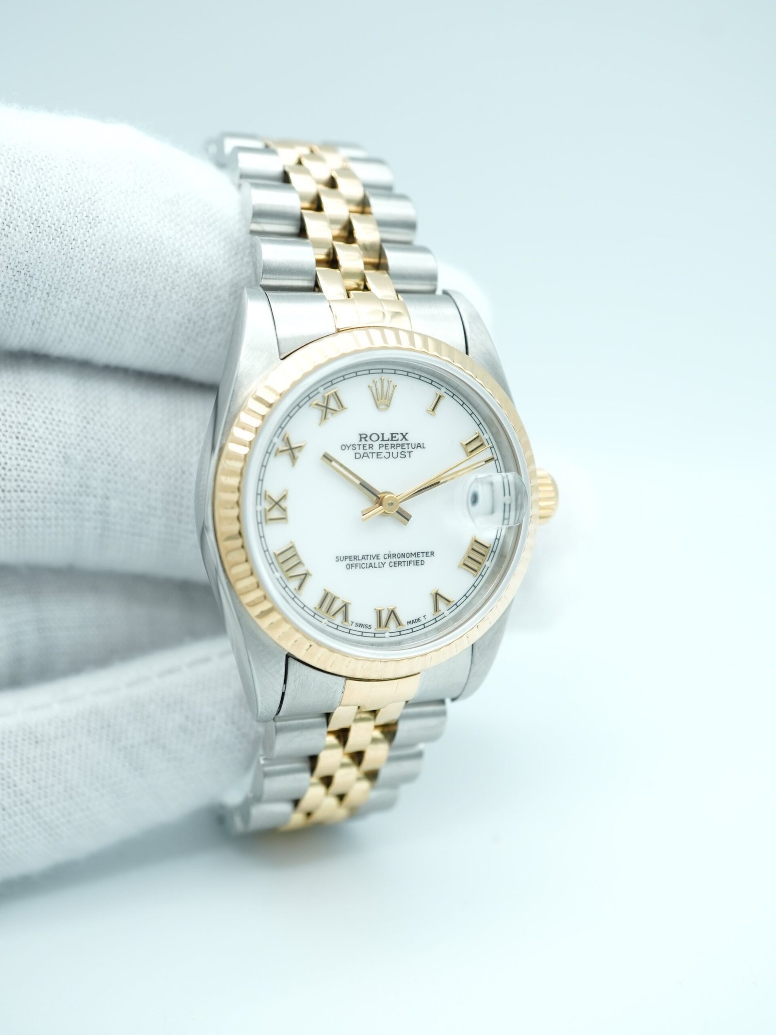 Rolex Datejust 31 mm / White Roman – Jubilee – Bild 5