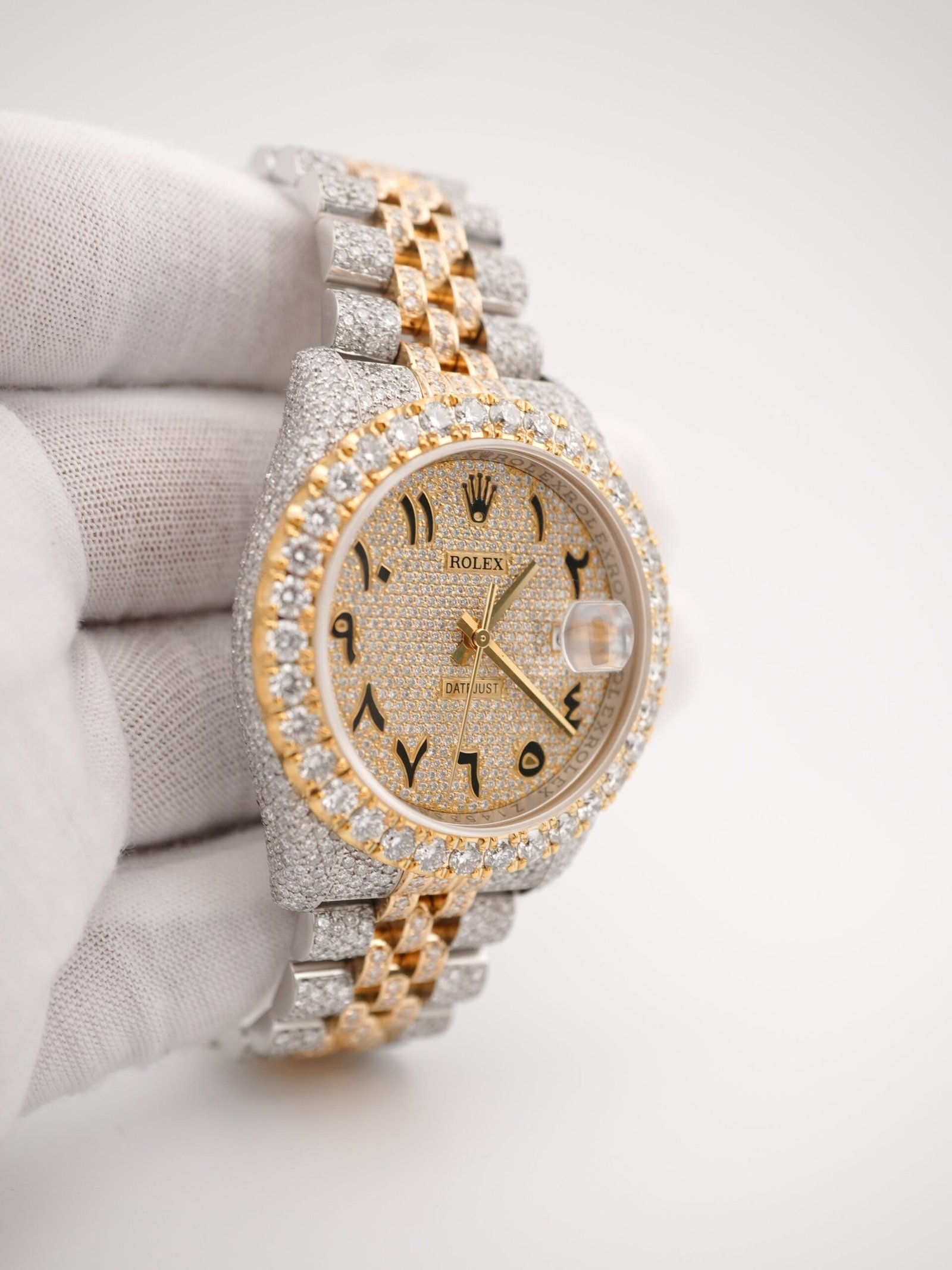 Rolex Datejust 36 mm / Diamond Pave – Jubilee – Bild 3