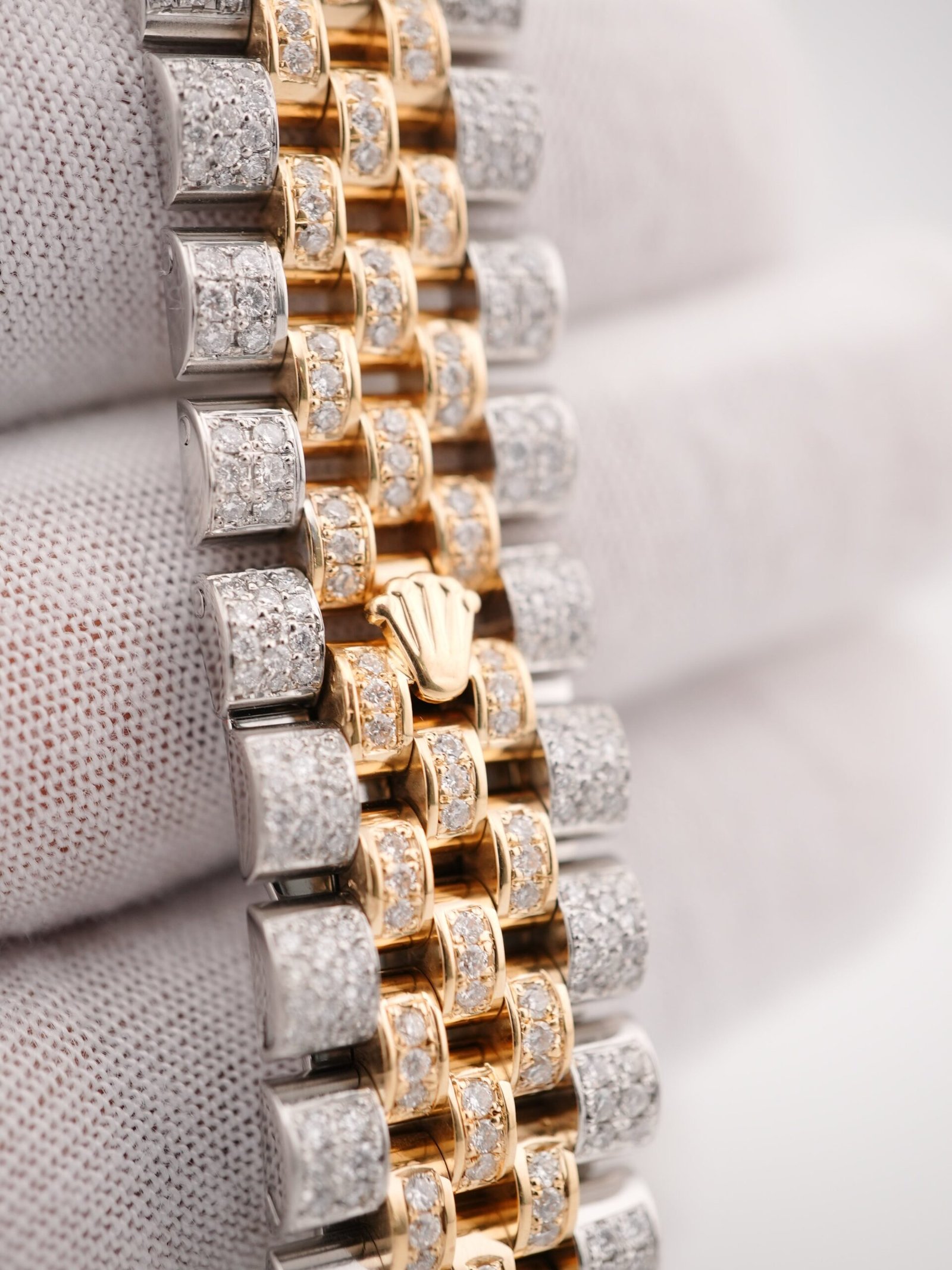 Rolex Datejust 36 mm / Diamond Pave – Jubilee – Bild 4