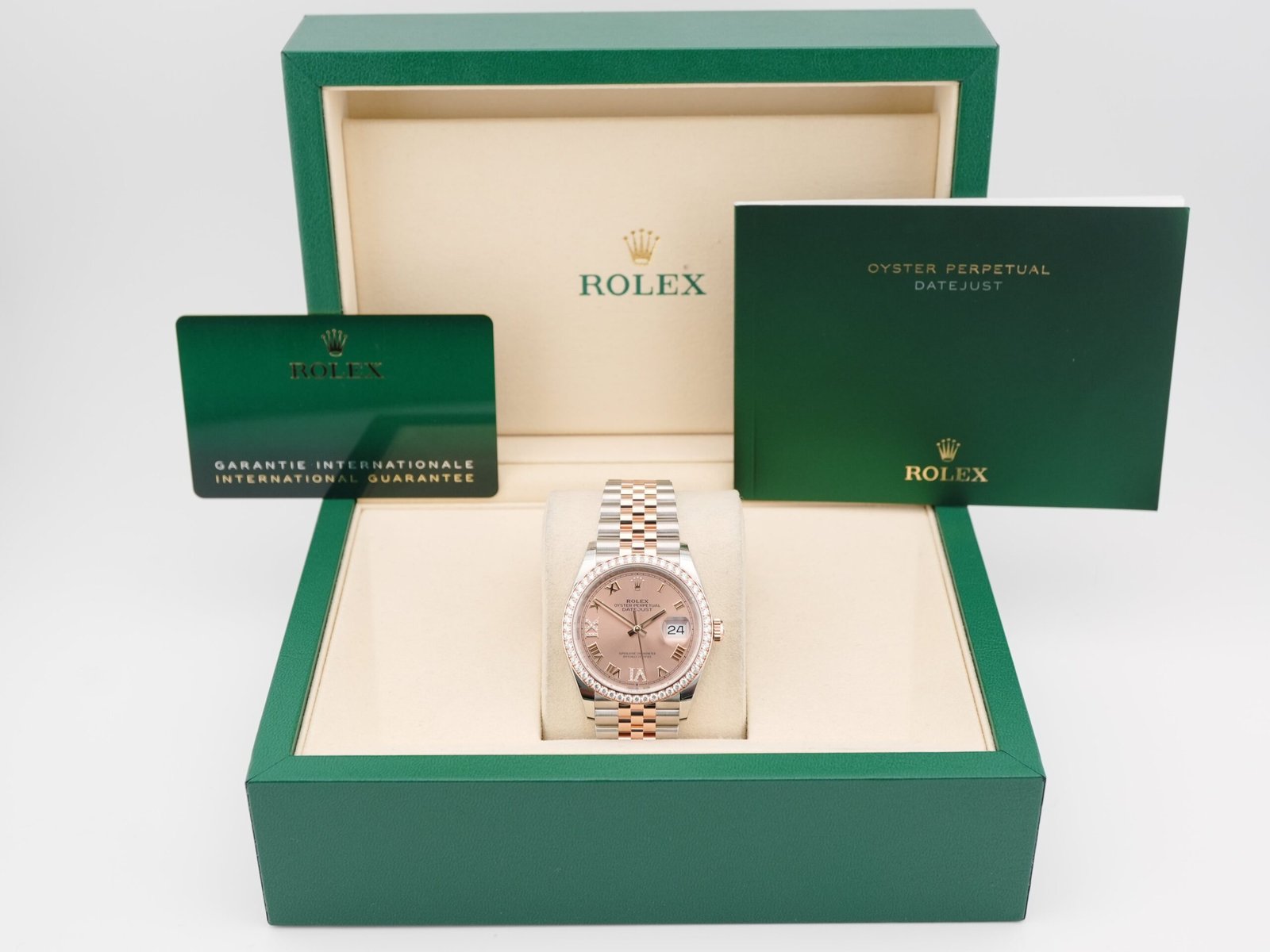 Rolex Datejust 36 mm / Rose Roman – Jubilee – Bild 2