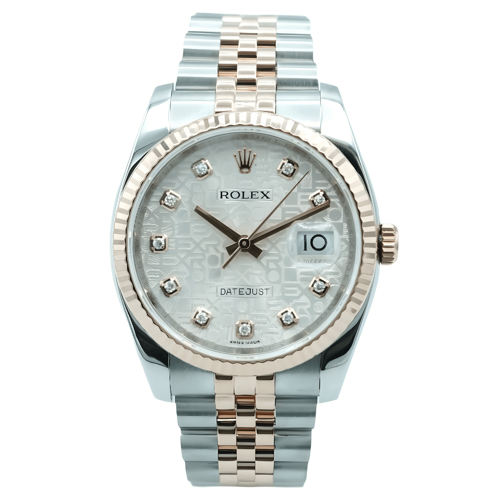 Rolex Datejust 36 mm / Silver Jubilee Diamond – Oyster