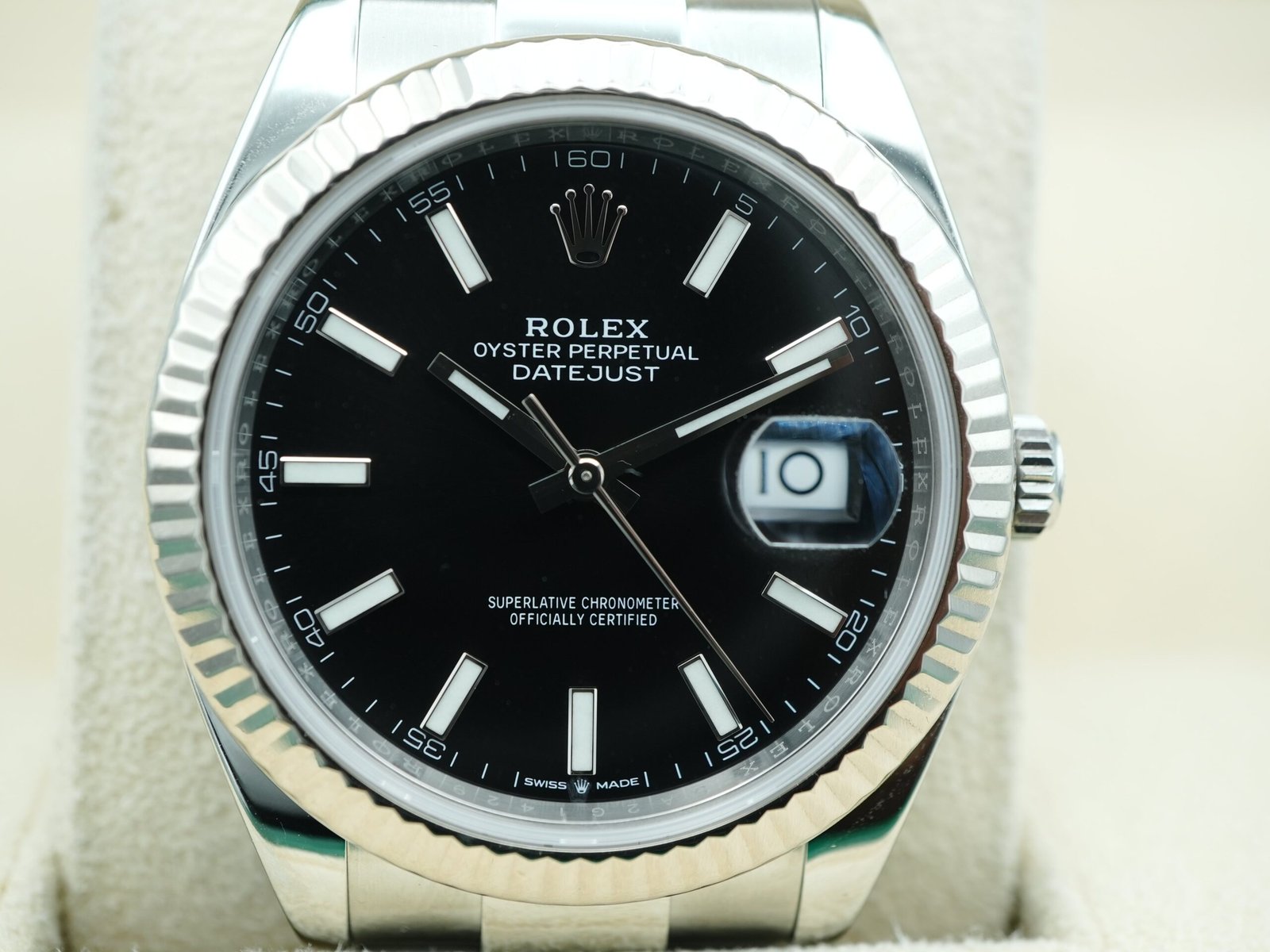 Rolex Datejust 41 mm / Black – Oyster – Bild 3