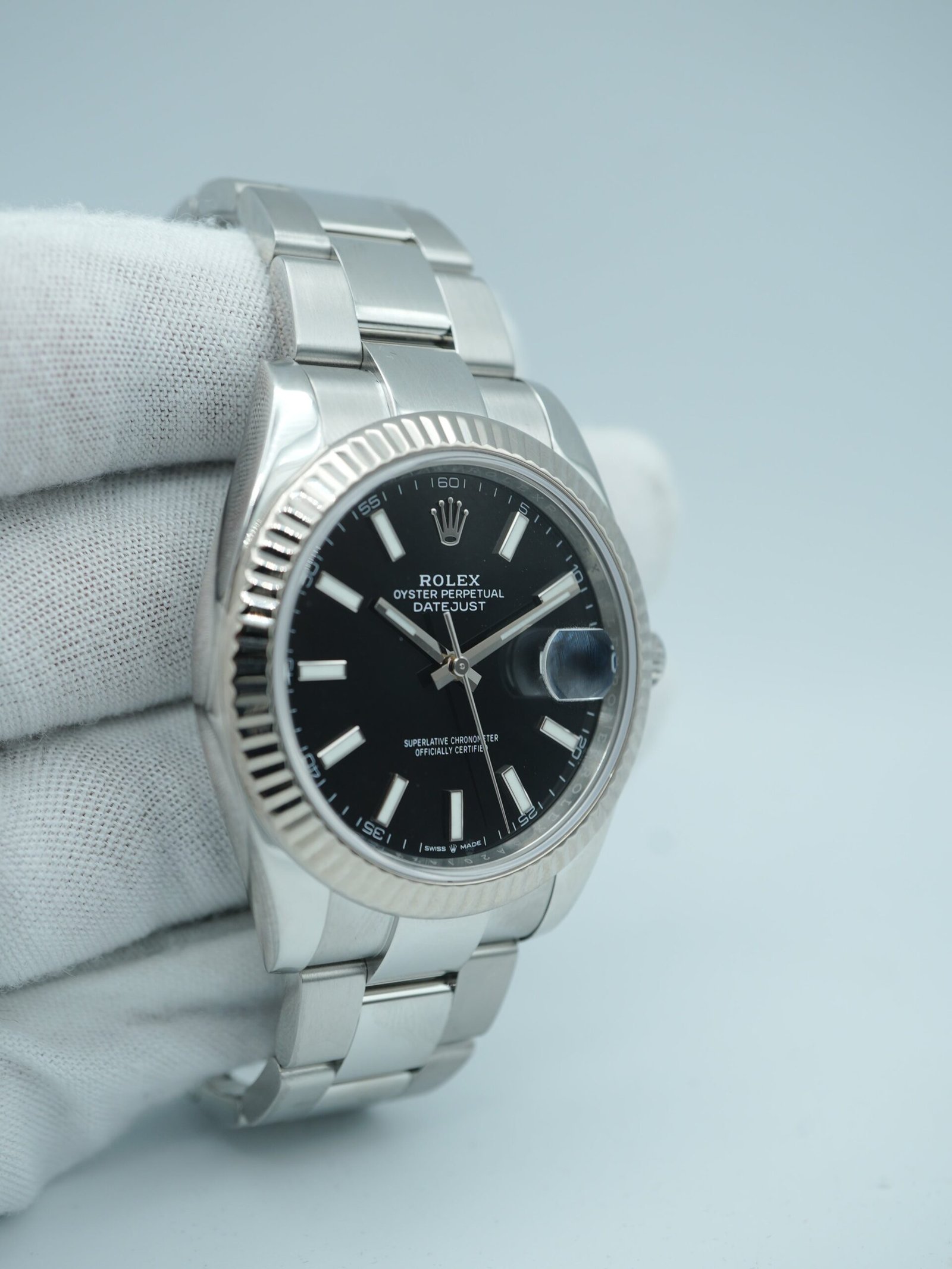 Rolex Datejust 41 mm / Black – Oyster – Bild 4