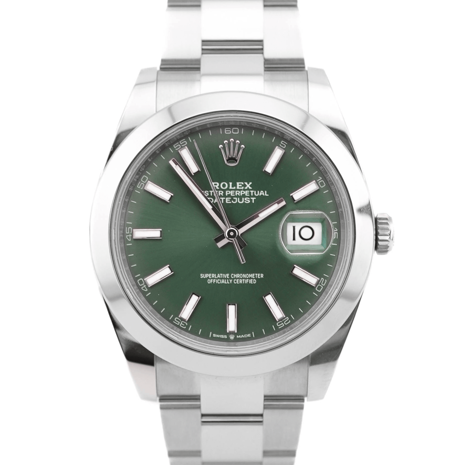 Rolex Datejust 41 mm / Mint Green – Oyster