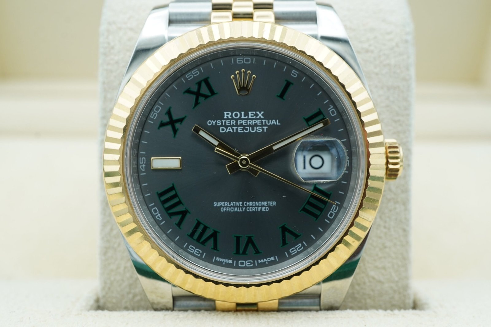 Rolex Datejust 41 mm / Wimbledon – Jubilee – Bild 3