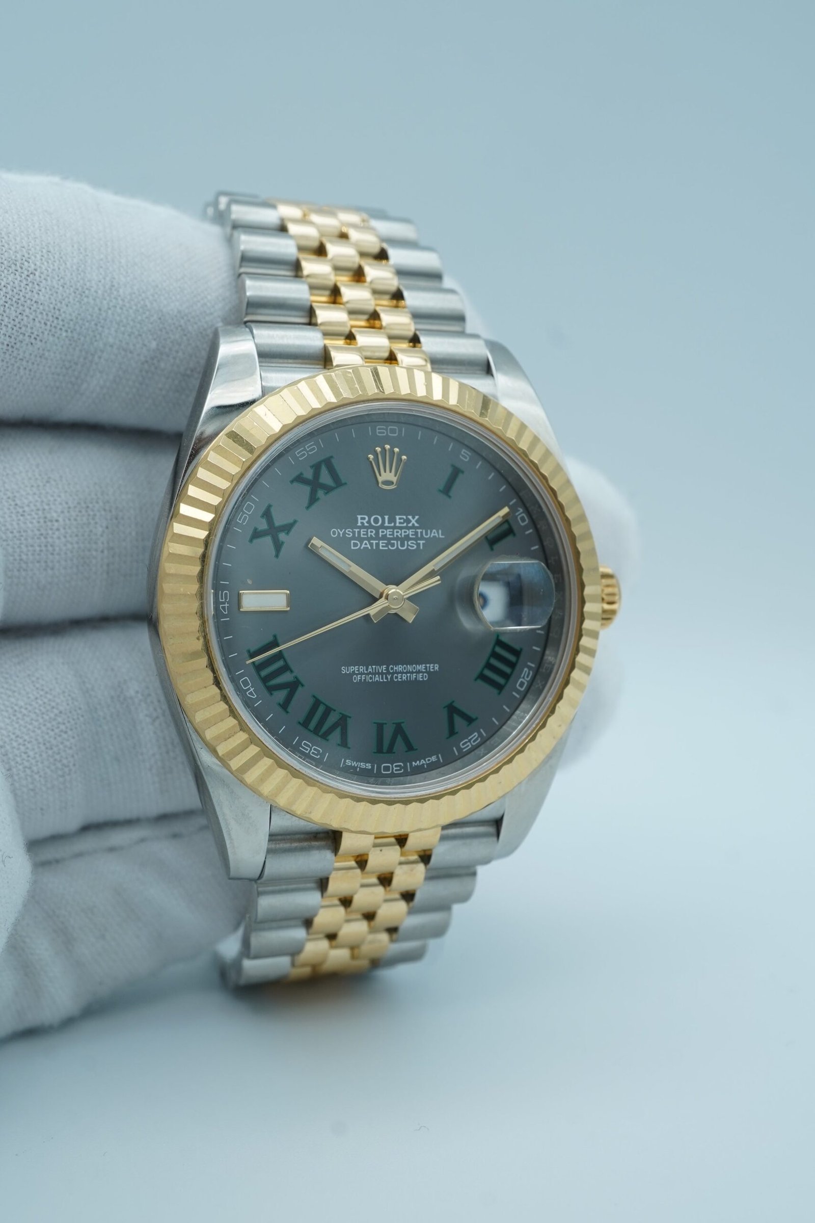 Rolex Datejust 41 mm / Wimbledon – Jubilee – Bild 4
