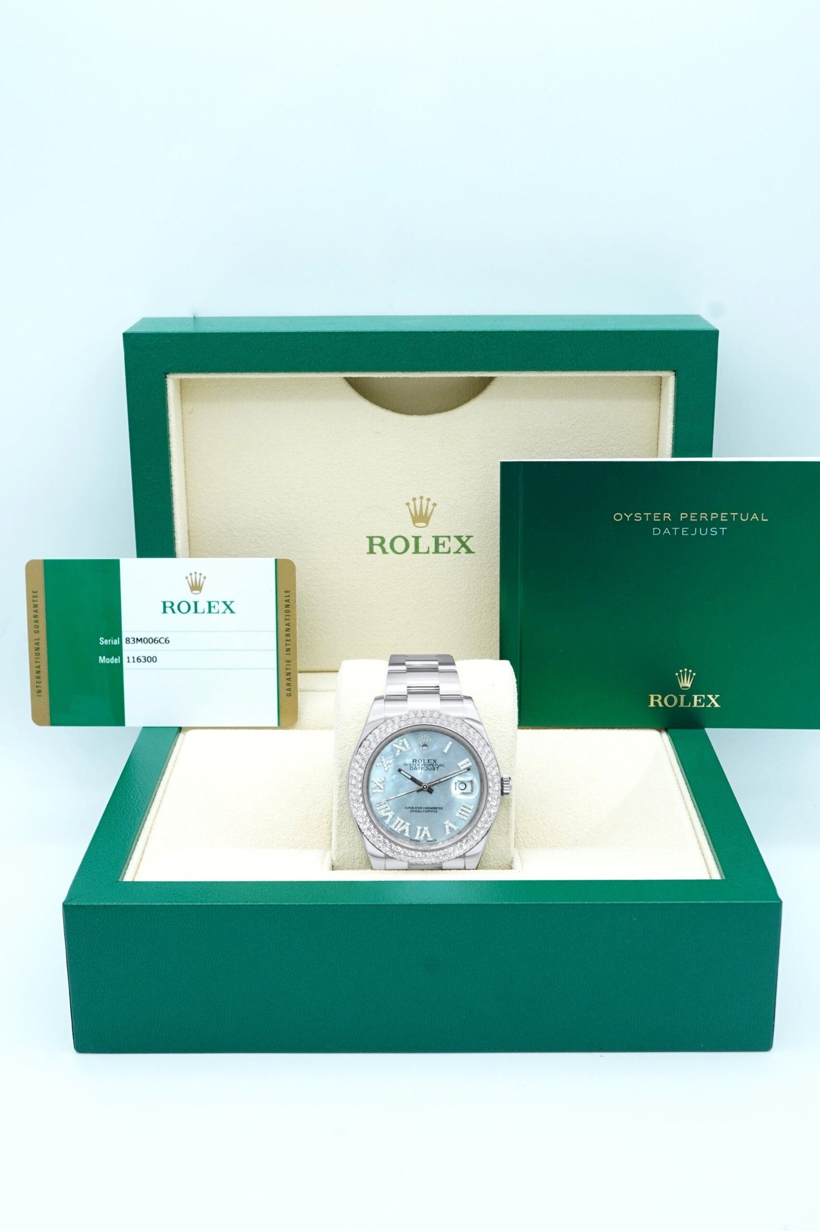 Rolex Datejust II 41 mm / MOP Diamond – Oyster – Bild 2