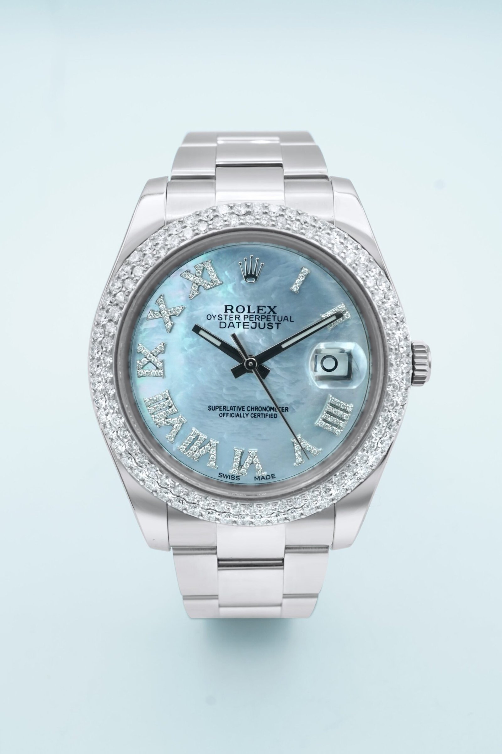 Rolex Datejust II 41 mm / MOP Diamond – Oyster – Bild 4