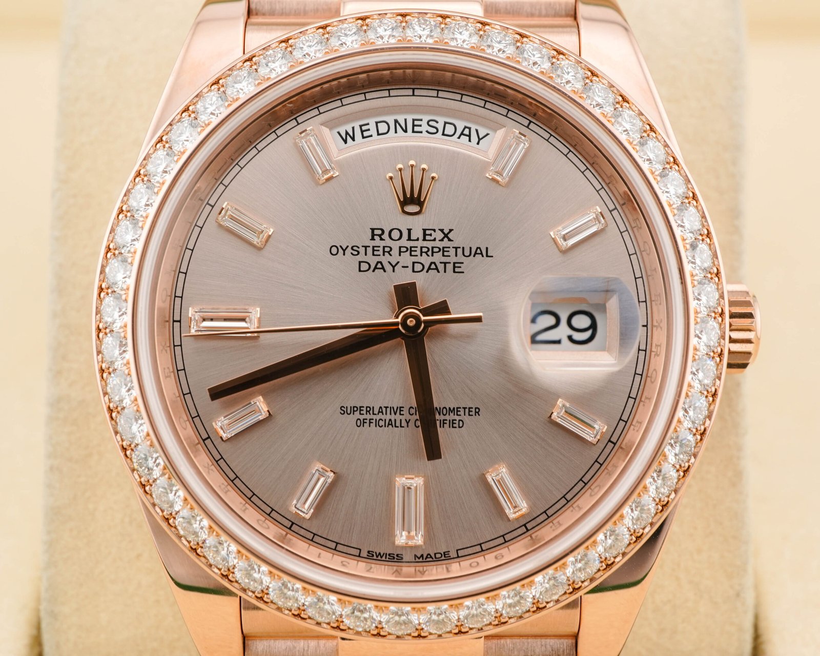 Rolex Day-Date 40 mm / Sundust – President – Bild 2