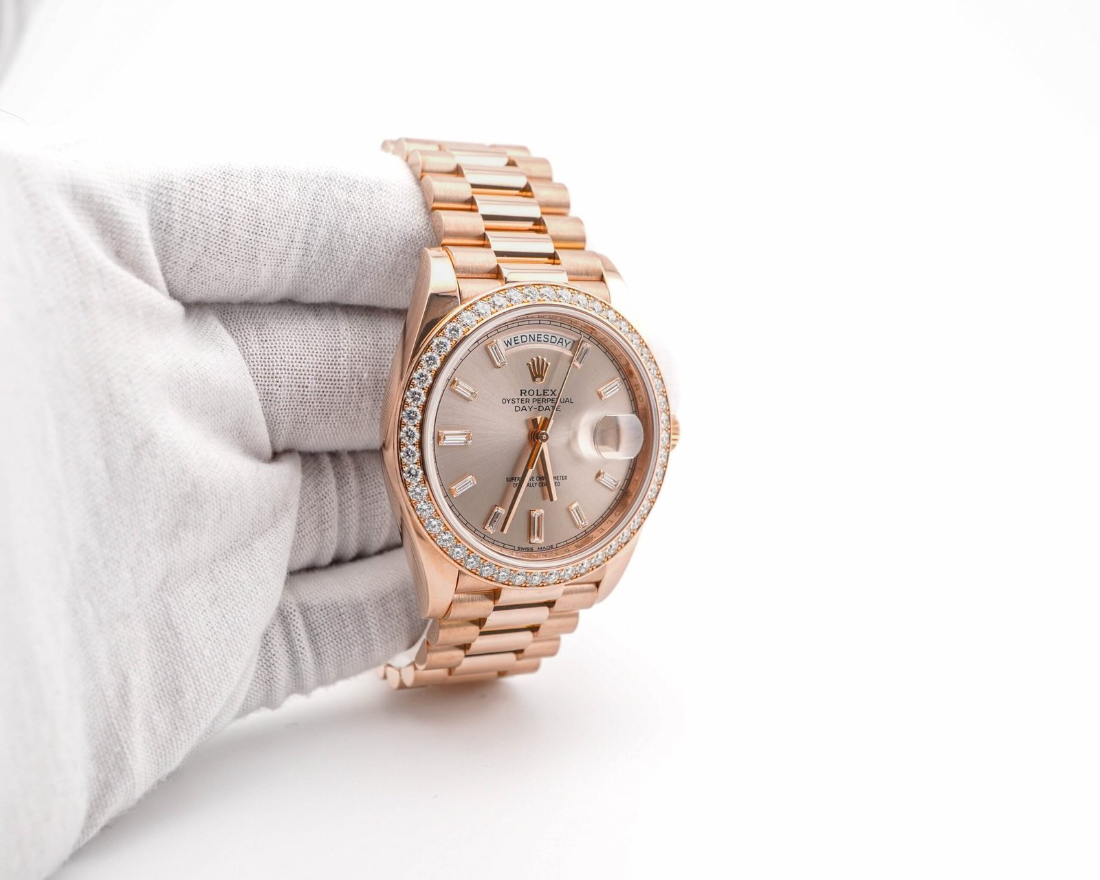 Rolex Day-Date 40 mm / Sundust – President – Bild 3