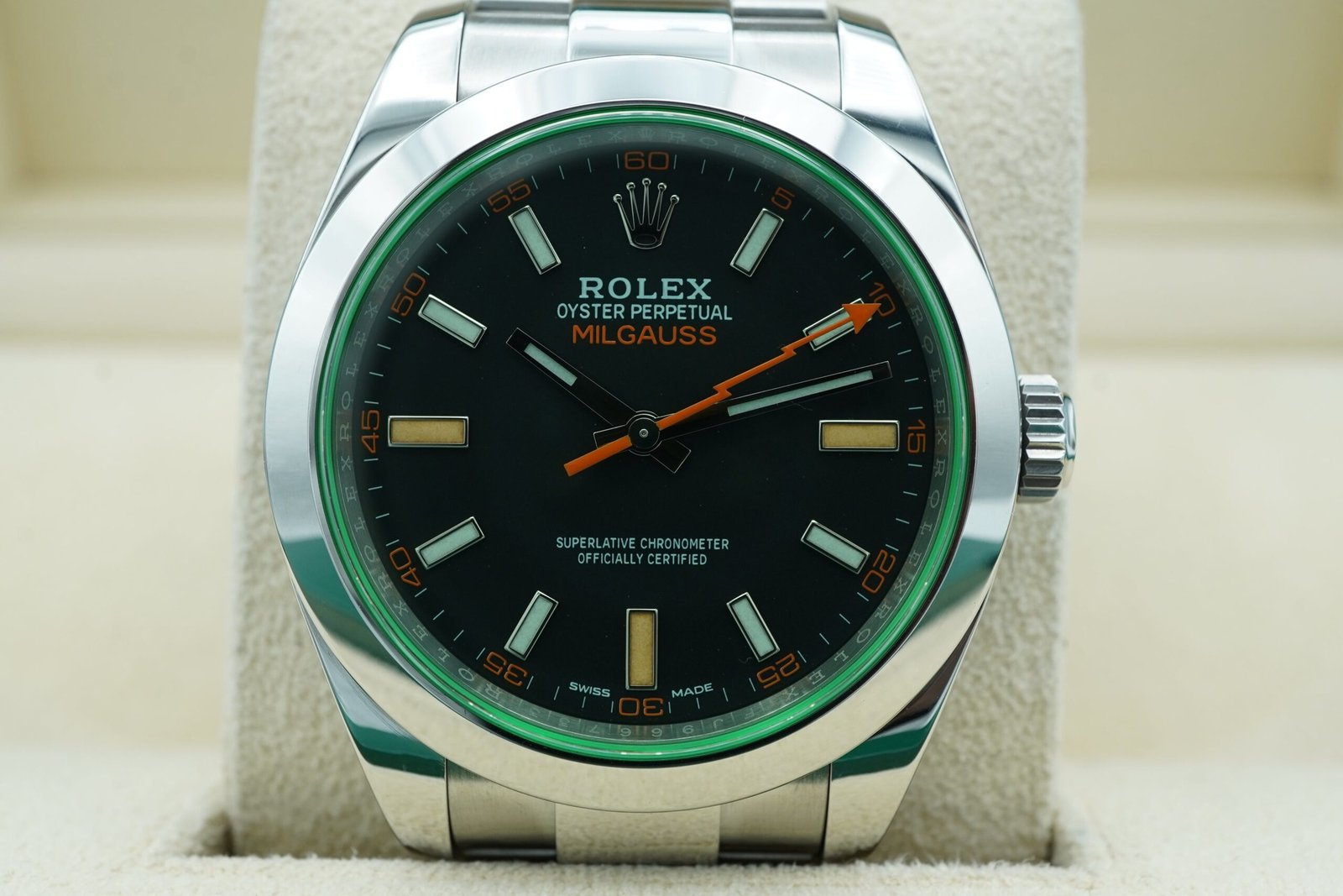 Rolex Milgauss 40 mm / Black – Oyster – Bild 3
