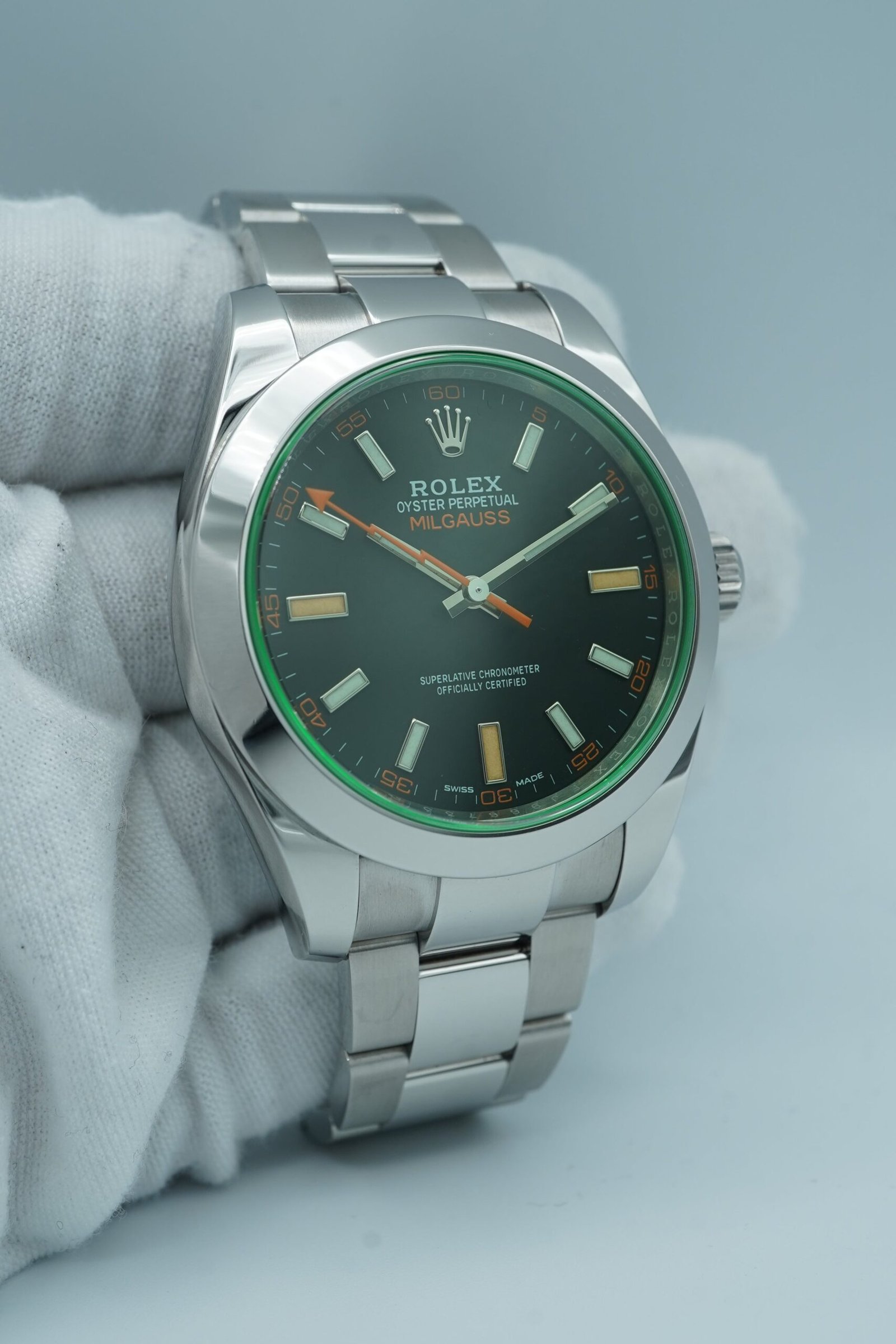 Rolex Milgauss 40 mm / Black – Oyster – Bild 4